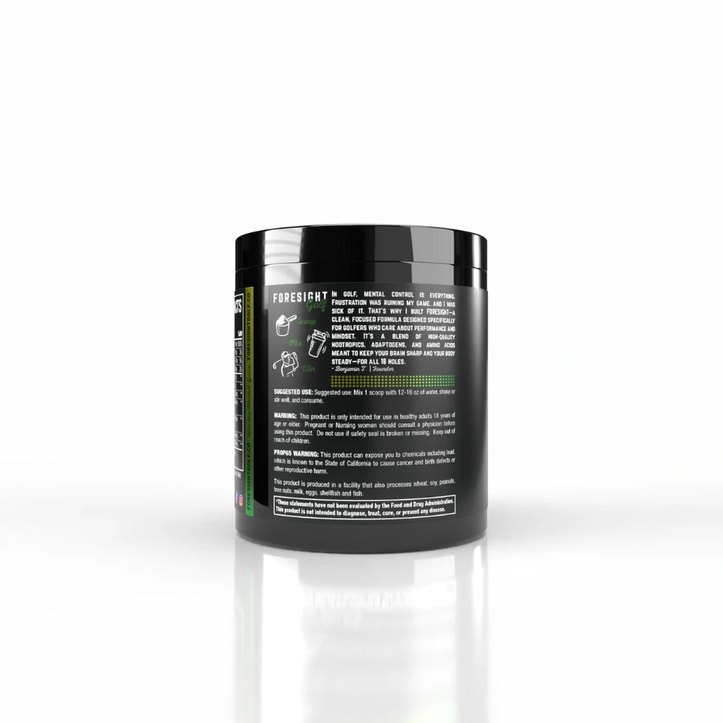 Pre-Round Golf Drink Mix