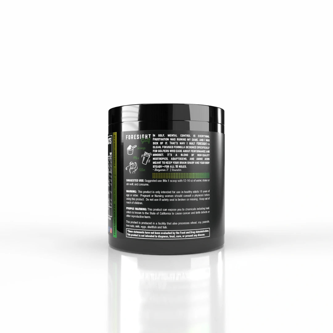 Pre-Round Golf Drink Mix