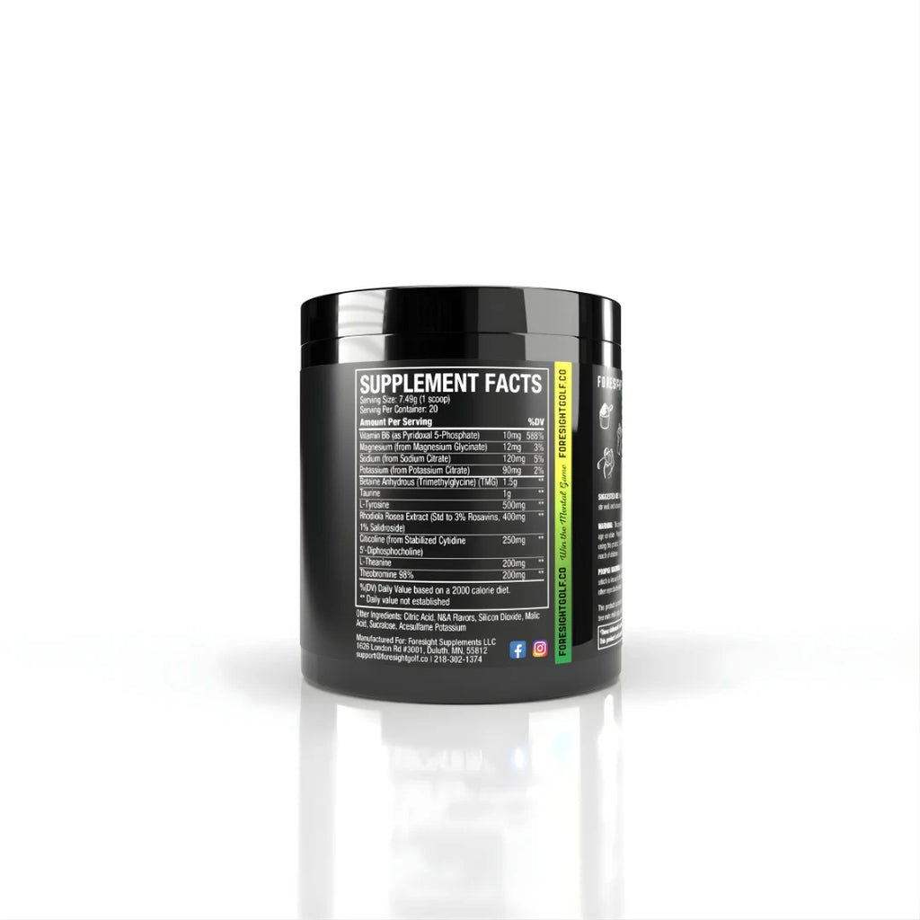 Pre-Round Golf Drink Mix